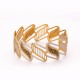 Stunning Rhodium Bangles