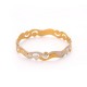 Stunning Rhodium Bangles