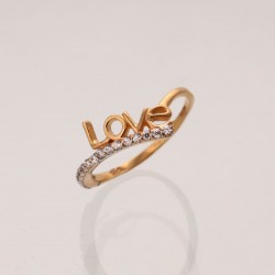 Casting Love Stone Ring