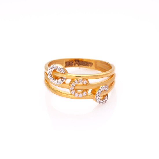 Sparkling Stone Finger Ring